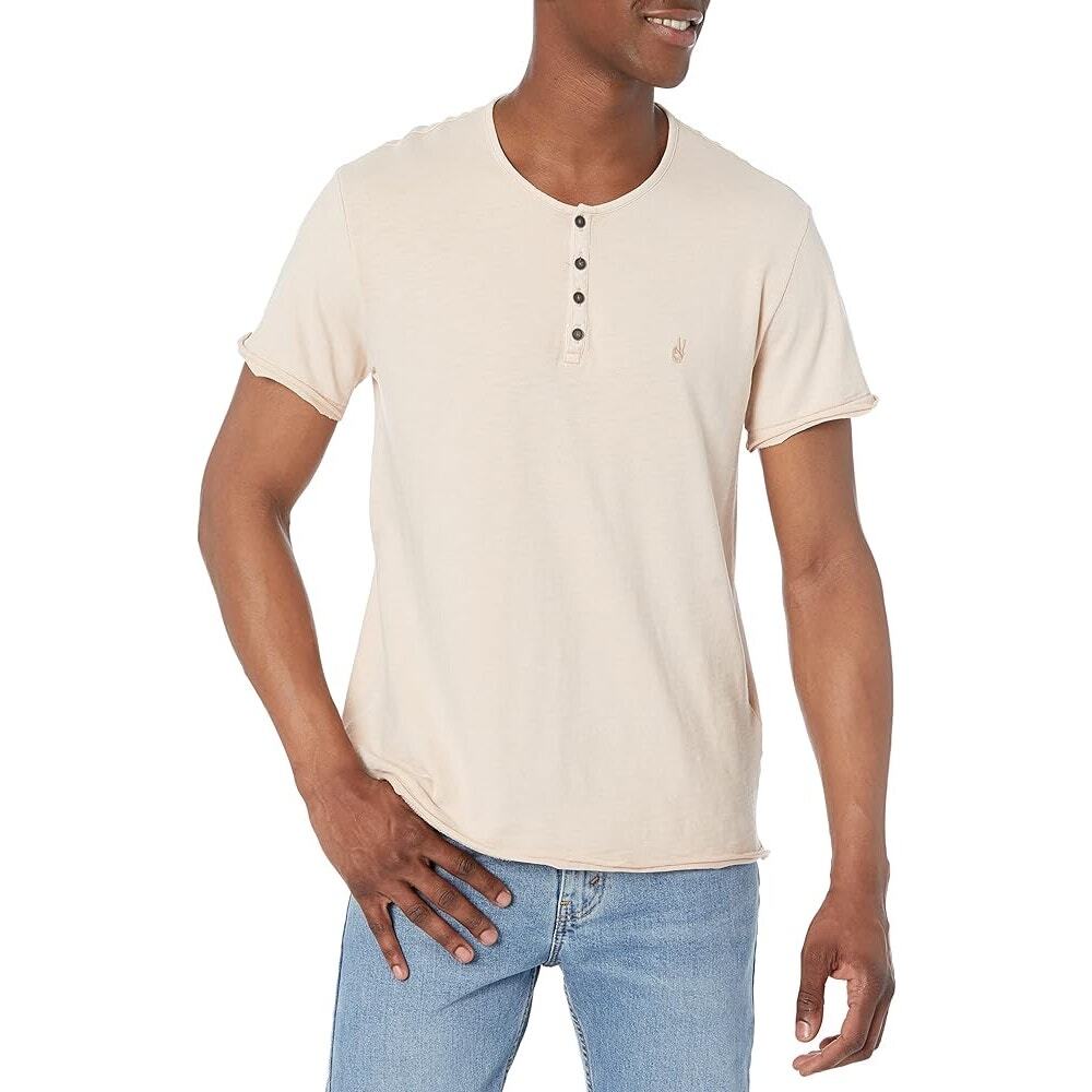 John Varvatos Jordan Henley Tee Shirt Size Small